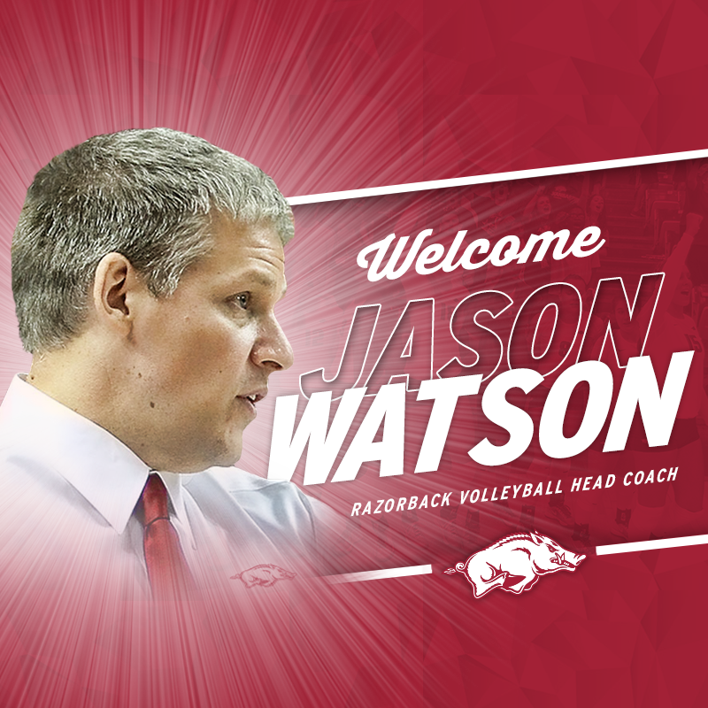 Jason Watson, Head Volleyball Coach at the University of Arkansas